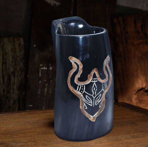 Black Horn Mug