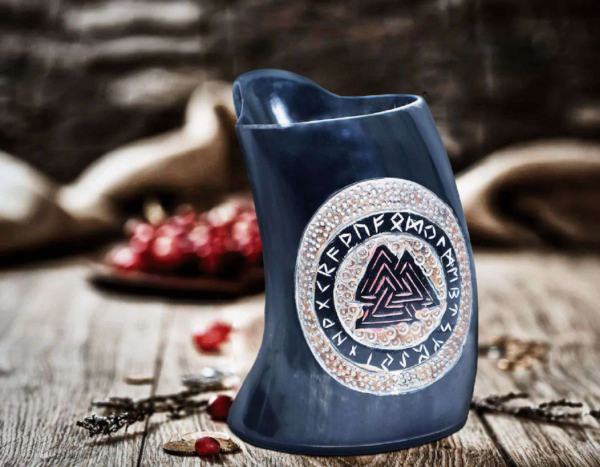 Horn Drinking Mug