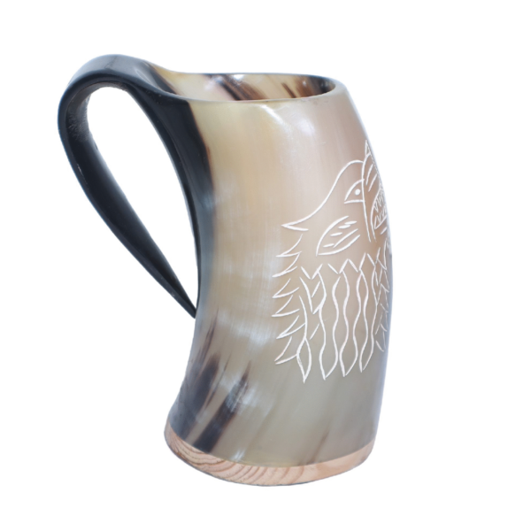 Ox Horn Beer Mug
