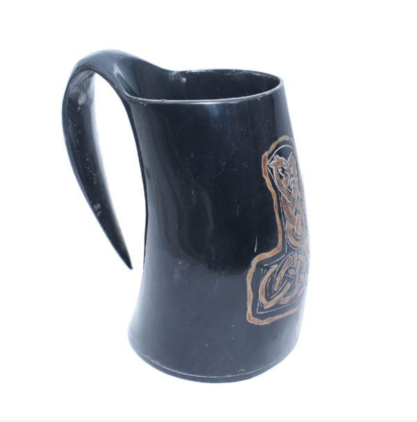 Black Horn Mug