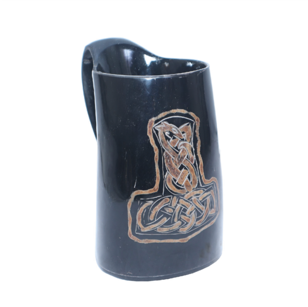 Black Horn Mug