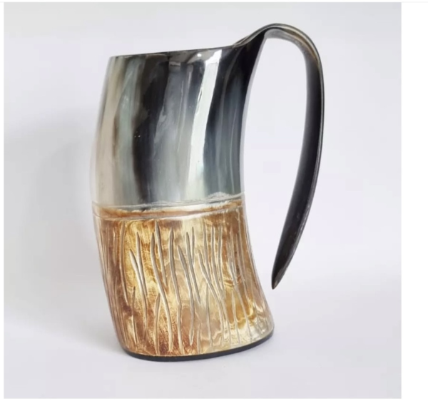 Viking Drinking Horn Mug Set