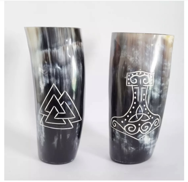 Viking Drinking Horn Glass