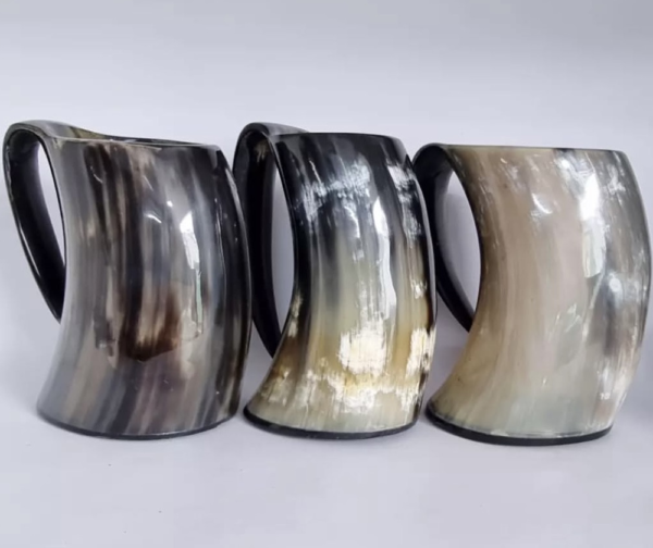 Beer Drinking Horn Mug