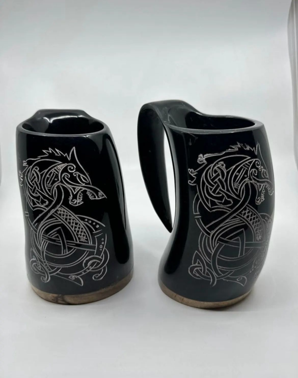 Black Horn Mugs