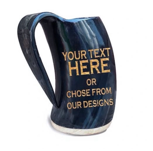 Horn Drinking Mug