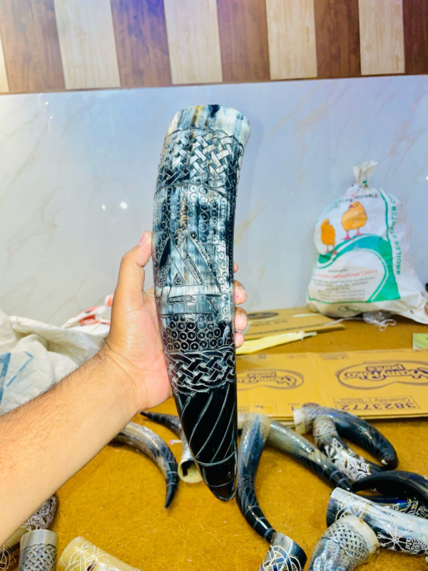 Black Viking Horn